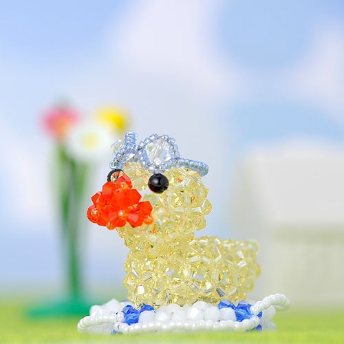 アヒル　ブローチ　編みぐるみ　ハンドメイド アクセサリー アヒルブローチ編みぐるみハンドメイド アクセサリー