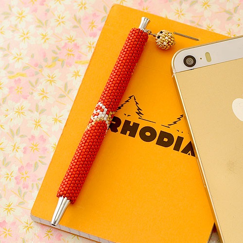 Beaded pen���Τ�������ޡ�(��)  �ں�ȡ����ΤϤ�ߤ��Little��B��.�ˡ�