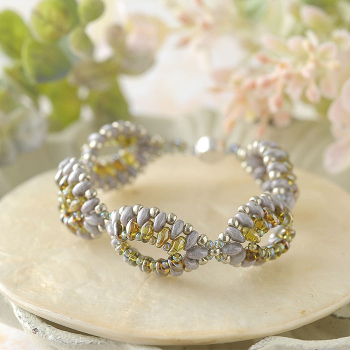 ビーズファクトリー スーパーデュオビーズのブレスレット BFK-567