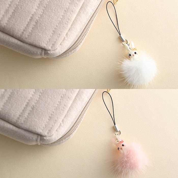 Rabbit on fur�� �ں�ȡ����ΤϤ�ߤ��Little��B��.�ˡ�