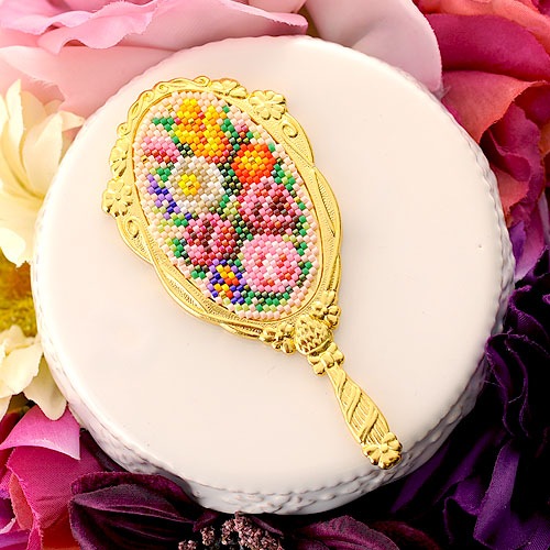 花束～ハンドミラー 【ビーズマニア】 | アイテムで探す,実用小物