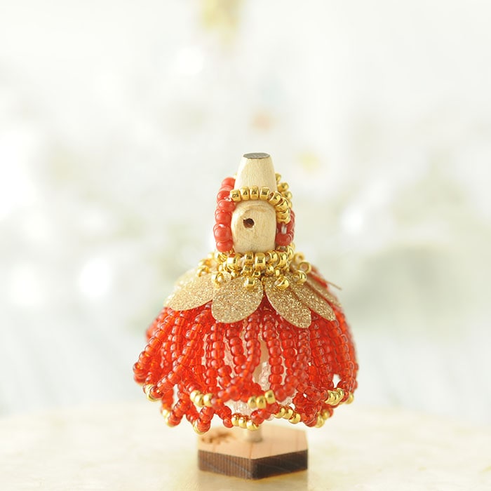 ��12/18 �����١� �ӡ������ƥå��Ǻ��ϥ˥���ȥ륽���ɥ쥹���Υ��롦��åɡ�  �ں�ȡ�����������Mai My Beads�ˡ�