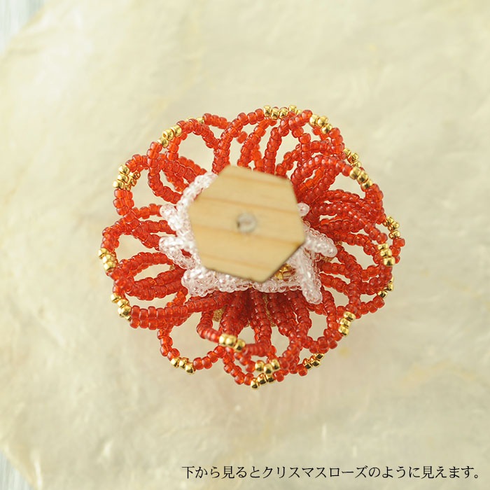 ��12/18 �����١� �ӡ������ƥå��Ǻ��ϥ˥���ȥ륽���ɥ쥹���Υ��롦��åɡ�  �ں�ȡ�����������Mai My Beads�ˡ�