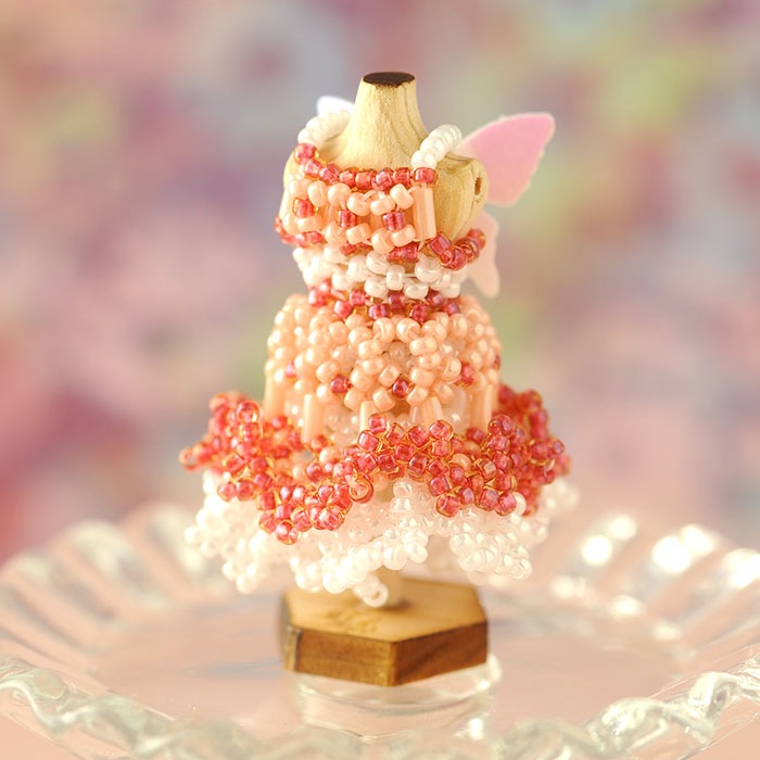 �ӡ������ƥå��Ǻ��ϥ˥���ȥ륽���ɥ쥹�������ꥨ�롦�������ԥ󥯡� �ں�ȡ�����������Mai My Beads�ˡ�