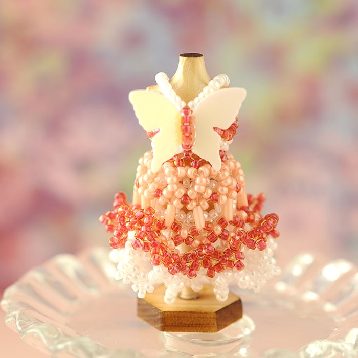 �ӡ������ƥå��Ǻ��ϥ˥���ȥ륽���ɥ쥹�������ꥨ�롦�������ԥ󥯡� �ں�ȡ�����������Mai My Beads�ˡ�