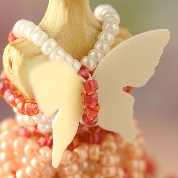 �ӡ������ƥå��Ǻ��ϥ˥���ȥ륽���ɥ쥹�������ꥨ�롦�������ԥ󥯡� �ں�ȡ�����������Mai My Beads�ˡ�