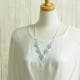 petitflower necklace ����ǥ���ȥ饤�ȥ֥롼  �ں�ȡ�����������atelier embellir�ˡ�