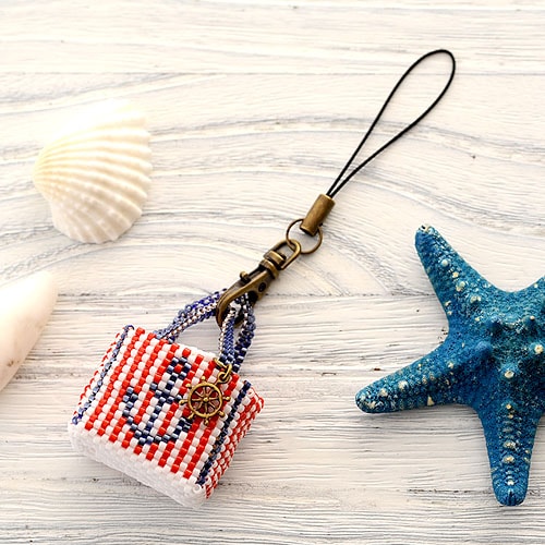 Marine bag��stripe��  �ں�ȡ����ΤϤ�ߤ��Little��B��.�ˡ�