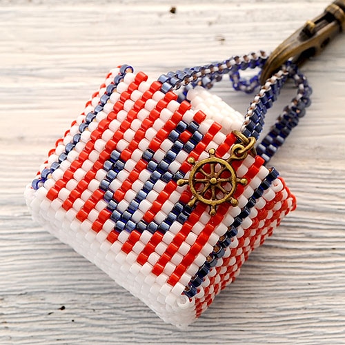 Marine bag��stripe��  �ں�ȡ����ΤϤ�ߤ��Little��B��.�ˡ�