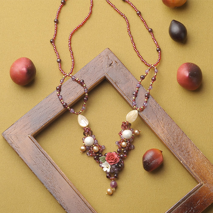 �鯤ȥ��㥹�ߥ�ν����ͥå��쥹  �ں�ȡ�NARUMIDO��