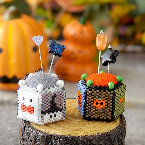 Ghost pincushion ��mini��  �ں�ȡ����ΤϤ�ߤ��Little��B��.�ˡ�