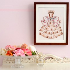 �ӡ����ե����ȥ꡼ ��Beads Decor��Full Size Design �ƥ������ɡʥɥ쥹�ˡ����ѳۥ��å� BHD-47L