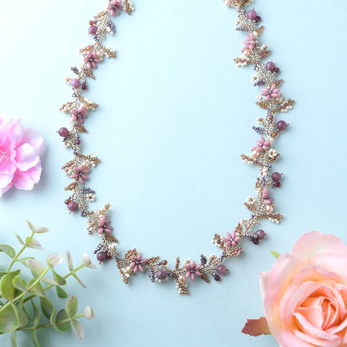 フィオーリ ピンク 【作家：本間久美子（アトリエange）】 | アイテム