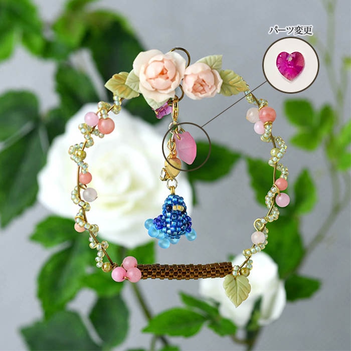 幸せの青い鳥☆クリスマスリース