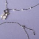 ��6/1 NEW�� �ۥ磻�ȥ������ĥɥ��åץͥå��쥹 �ں�ȡ���¼ƻ�ҡʥץ������󥹡ˡ�