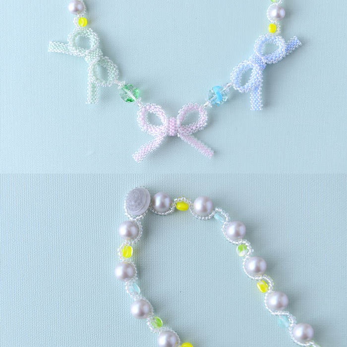 嫤Υͥå��쥹��Ribbon��  �ں�ȡ����ΤϤ�ߤ��Little��B��.�ˡ�