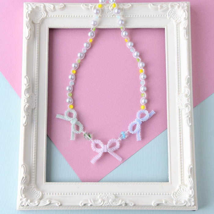 嫤Υͥå��쥹��Ribbon��  �ں�ȡ����ΤϤ�ߤ��Little��B��.�ˡ�