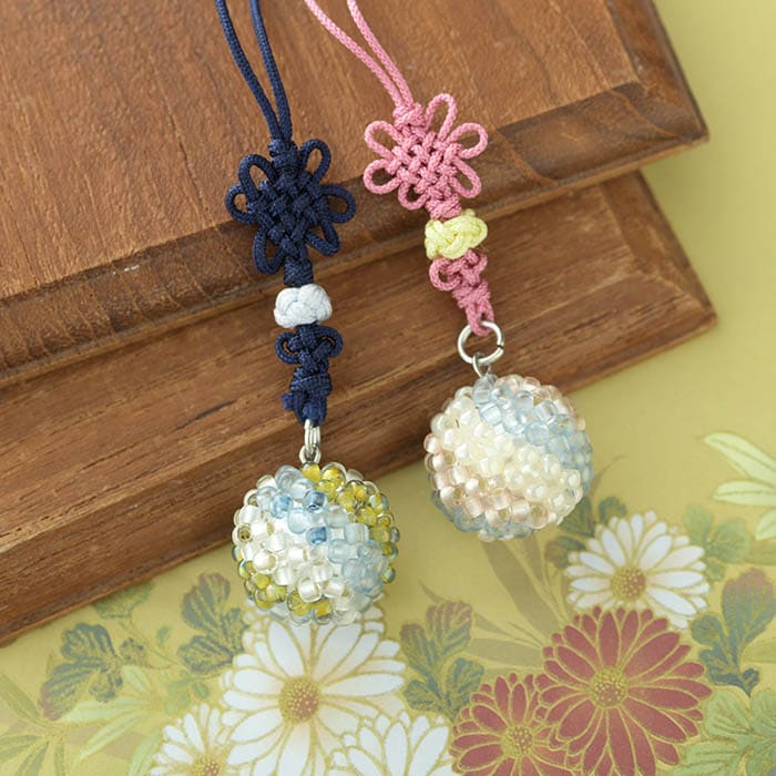 TOHO すくも藍Beadsキットシリーズ～藍鞠（まり）～ No.2