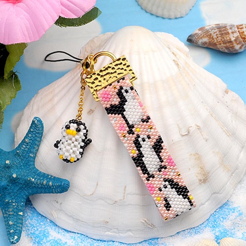 ペイントビーズストラップ・ペンセット ペイントビーズストラップ・ペンセット