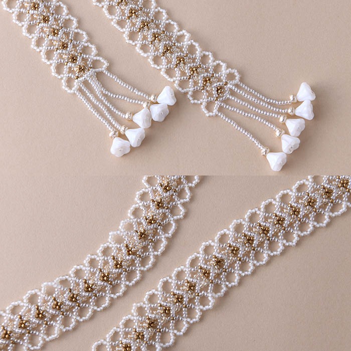 White lace Lariat �ں�ȡ�����������atelier embellir�ˡ�