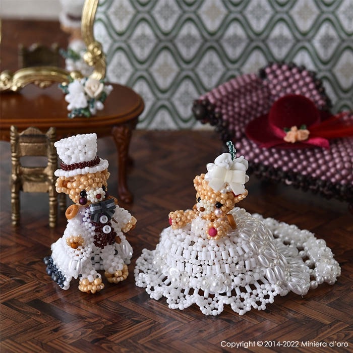 ☆7/29 再入荷☆ パーティーテディベアセット～Elizabeth・Silas