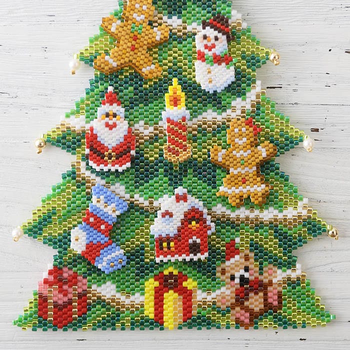 ★クリスマスツリー⭐︎ビーズ★ 拡大イメージ表示