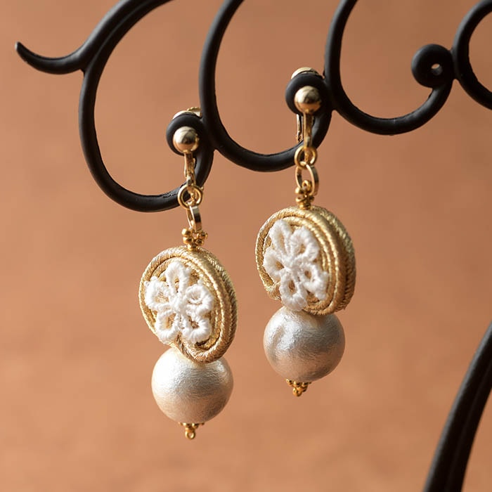 soutache juwelry  Juliette������ꥨ�åȡ�  �ں�ȡ�Miki Kanai��Beads mode C'est la vie�ˡ�