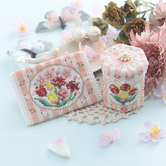 ���ƥå��ܥå�����Spring flowers��  �ڥӡ����ޥ˥���