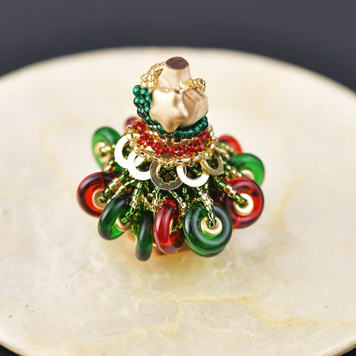 ��12/18 NEW�� �ӡ������ƥå��Ǻ��ϥ˥���ȥ륽���ɥ쥹�����󥸥��ꥫ  �ں�ȡ�����������Mai My Beads�ˡ�