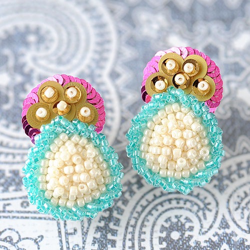 TOHO �᥾�� �� �֥��ɥ����FLOWER earring II��  MDB-6