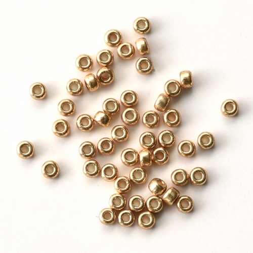 MIYUKI デュラコート 外銀着色 ダークゴールド #4202/全3サイズ