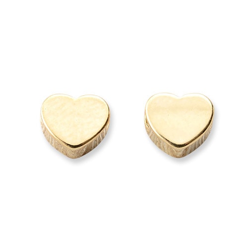 10K Yellow Gold アシンメトリーハートチャーム 10K Yellow Gold アシンメトリーハートチャーム