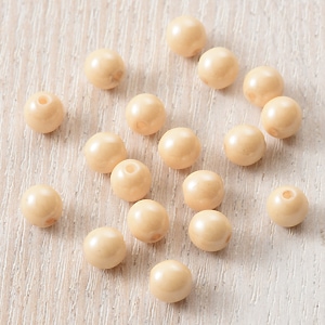 確認用ビーズ ASH-DX6C-MIX プラスチック カットビーズ シマムラビーズ 寸法6mm 1袋