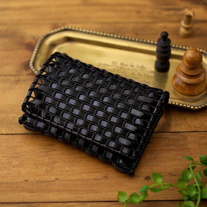 キット/イロハコードで作るカードケース レザー調ブラック