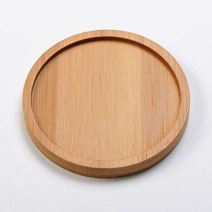 ガラスモザイクアート 竹製コースター 丸 ガラスモザイクアート ベース ビーズx Sense ガラスモザイクアート 竹製コースター 丸 ガラスモザイクアート ベース ビーズx Sense