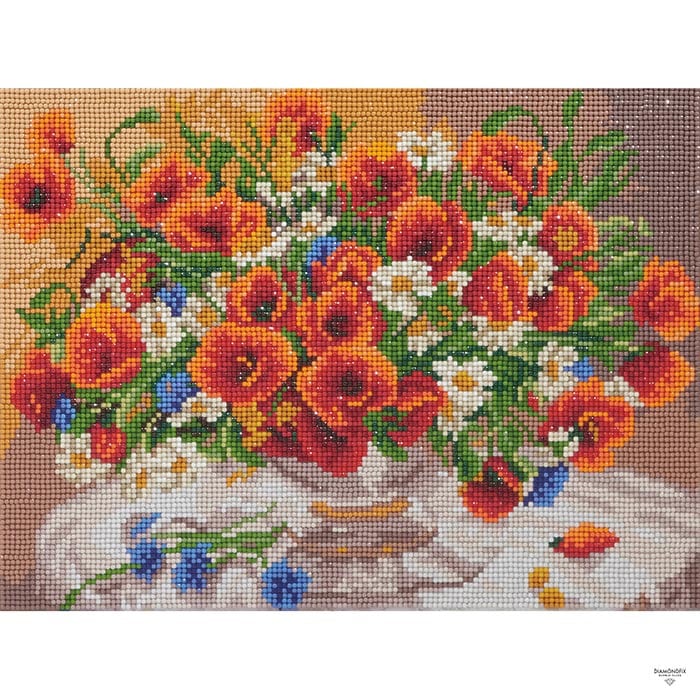 キット/ダイヤモンドフィックス「ケシの花」 | ○ダイヤモンド