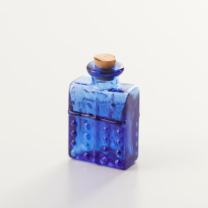 アロマボトル レクタングル ネイビー フタ付き | ◇雑貨・アクセサリー