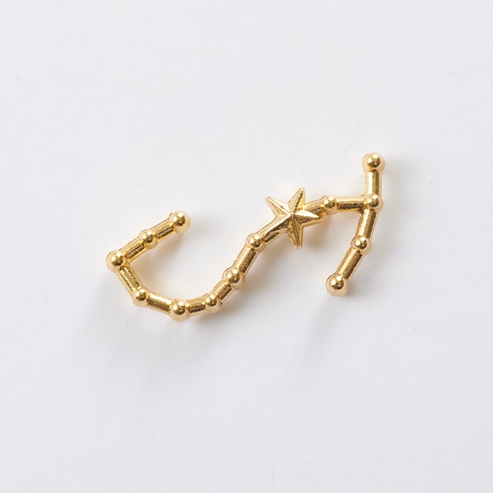 星座封入パーツ 蠍座 ゴールド【封入資材/メタルパーツ/レジン/resin