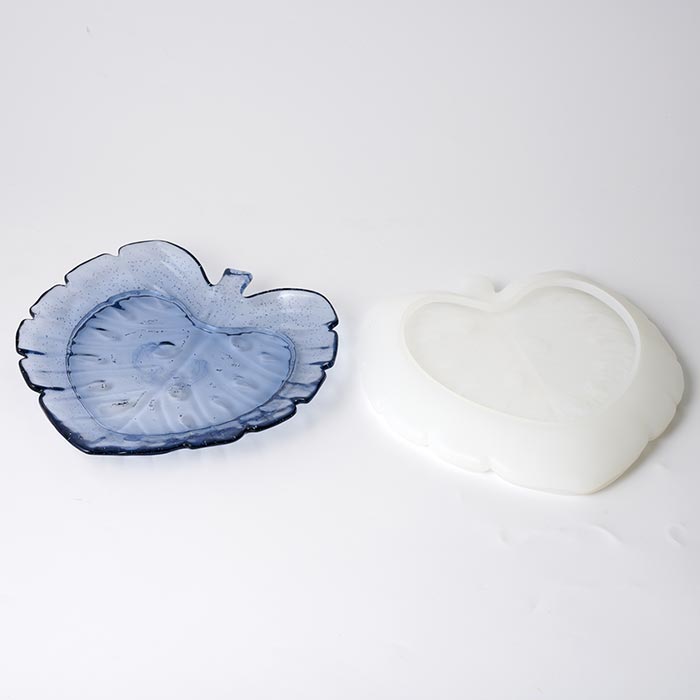 シリコンモールド トレー リーフA 大【2液性レジン推奨/resin