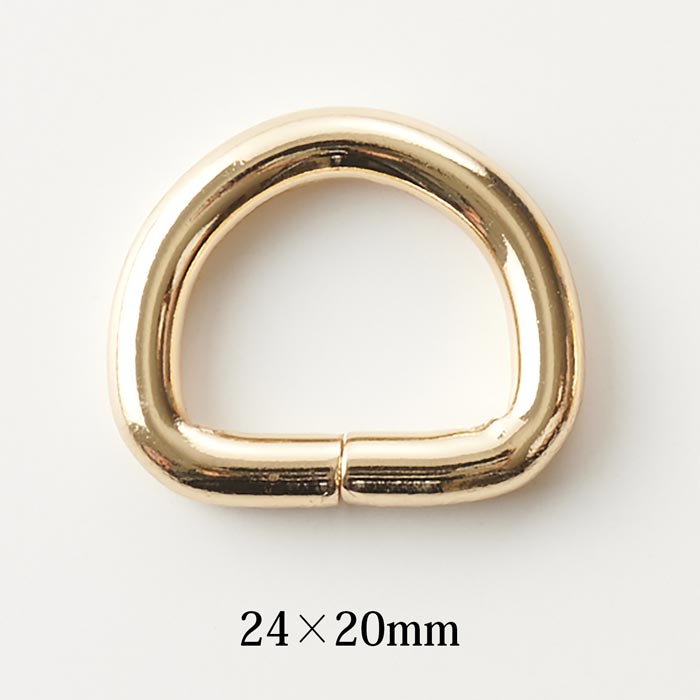 Dカン ゴールド 24×20mm | ○イロハコード,Dカン・その他バッグ用基礎