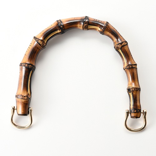 在庫限り】【SALE】バンブー持ち手 焦茶 ゴールド/1本 | ○イロハ