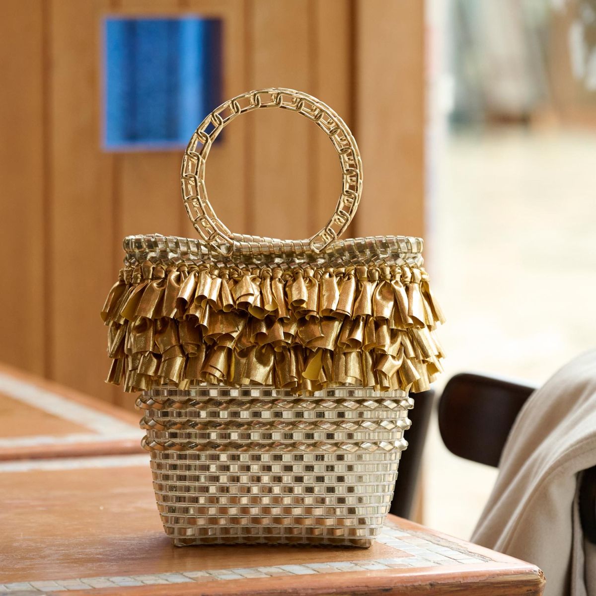 イロハコード作るフリンジたっぷりバッグ「パトラ」全3色【キット