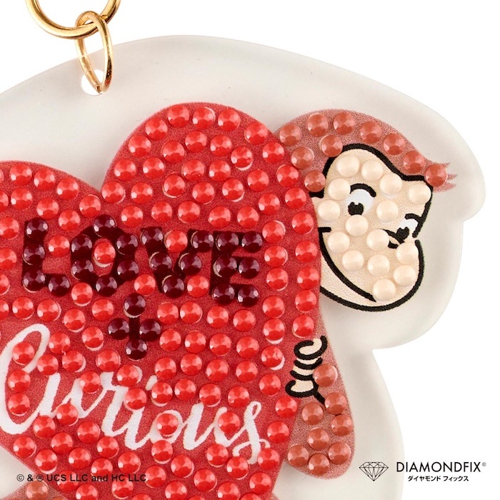 ������Υ��硼�������ۥ������Love�ץ�������ɥե��å�����Curious George diamondfix ��������ɥ����ȡ�