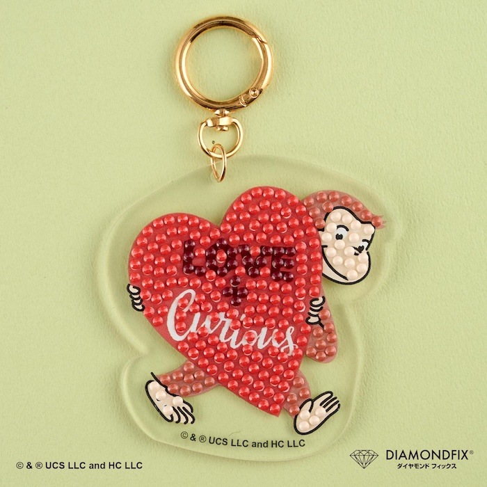 ������Υ��硼�������ۥ������Love�ץ�������ɥե��å�����Curious George diamondfix ��������ɥ����ȡ�