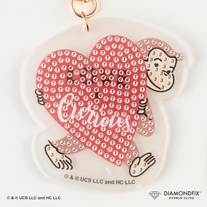 ������Υ��硼�������ۥ������Love�ץ�������ɥե��å�����Curious George diamondfix ��������ɥ����ȡ�