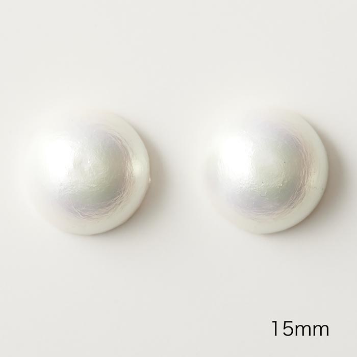 ���åȥ�ѡ��� Ⱦ�ݥ��ܥ���� 15mm ��å��ۥ磻�ȡڥӡ���/���/�ϥ�ɥᥤ�ɥ��������꡼/����/�ӡ����ɽ�/�ǥ�/�ե졼�ߥ󥰡�