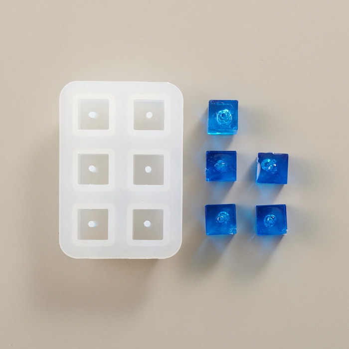 新品　アレクサンダー　シリコンモールド シリコンモールド/キューブ【レジン/resin/ハンドメイド/手芸/手作り