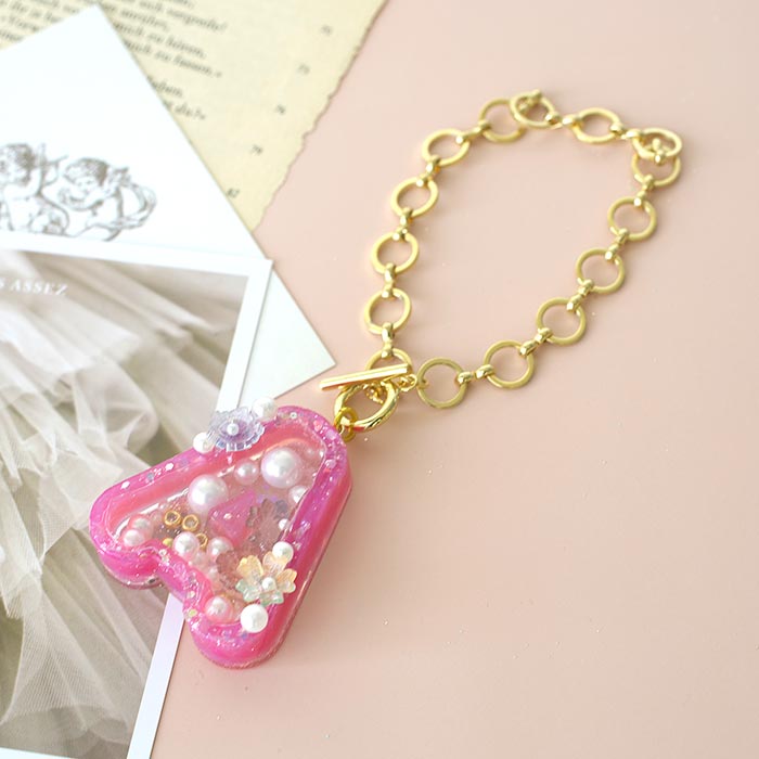 �ӥ��奯�졼��/�ե졼�����ѥ��������쥯����� �ۥ磻�ȡ��������MIX/��4����������/�����ѡ���/�쥸��/resin/Bijouclair/�ϥ�ɥᥤ��/���/���ꥢ�������꡼��