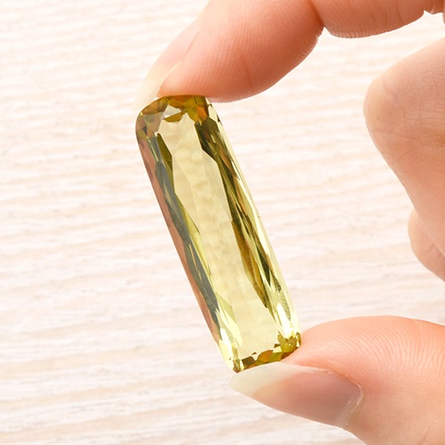 レモンクォーツ ルース C 在庫限り】天然石/レモンクォーツ ルース レクタングルC | ・天然石