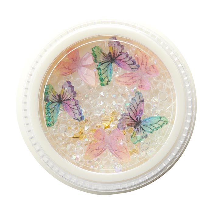 ビジュクレール /蝶々ミックスA【封入資材/封入パーツ/レジン/resin
